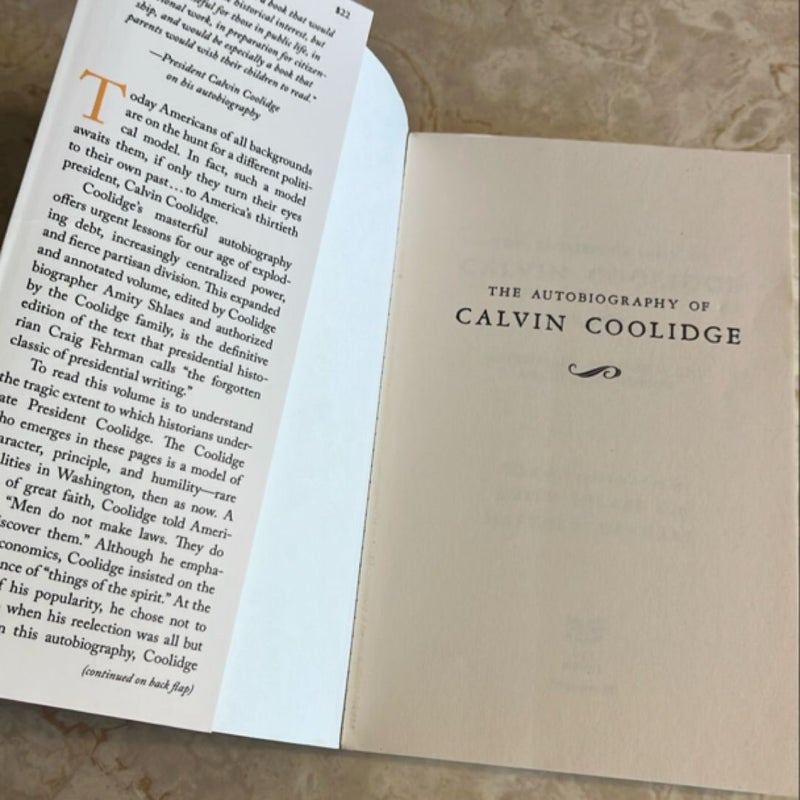 The Autobiography of Calvin Coolidge