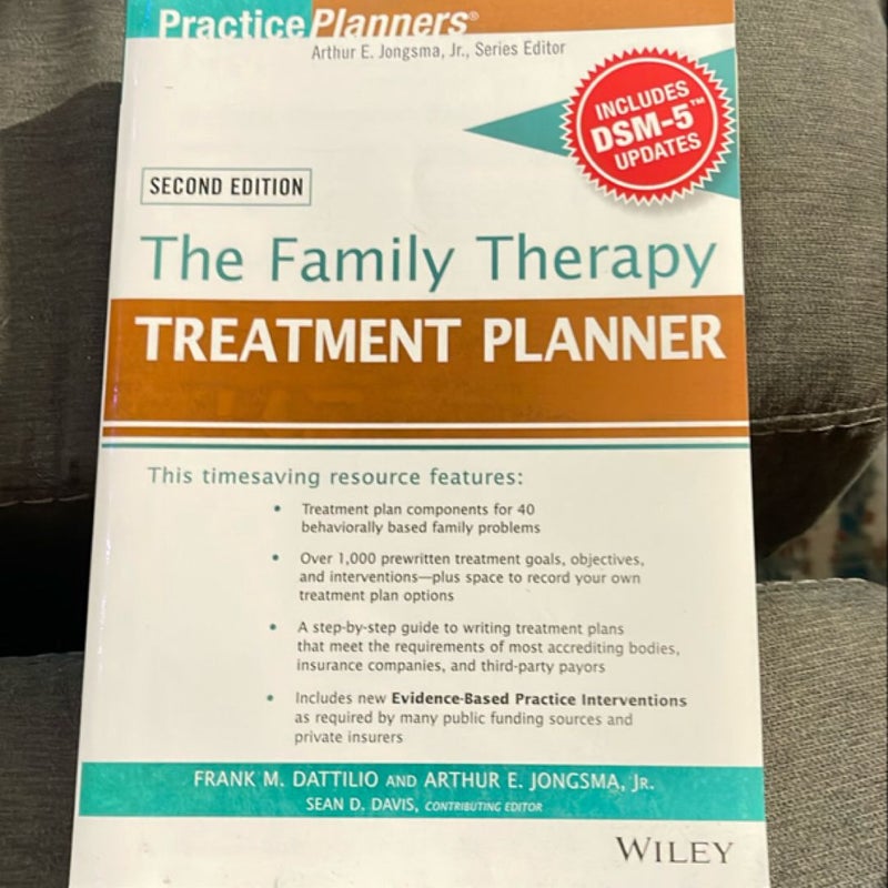 The Family Therapy Treatment Planner, with DSM-5 Updates, 2nd Edition