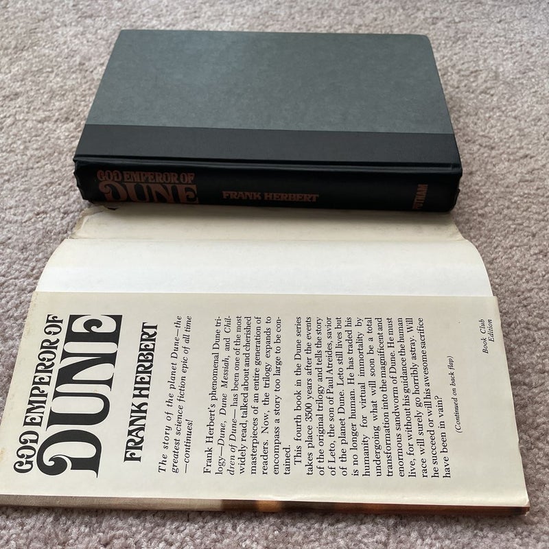 God Emperor of Dune (Book Club Edition)