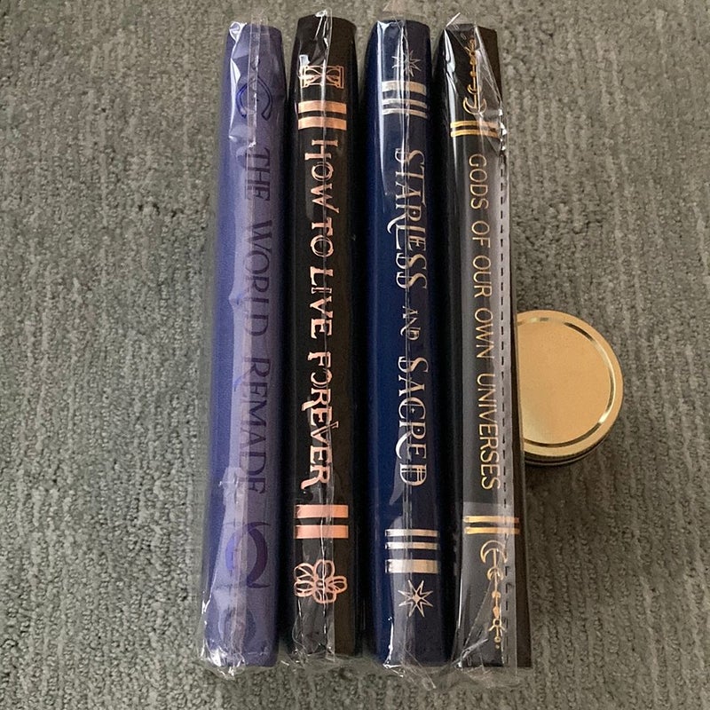 OwlCrate Faux Book journal complete set