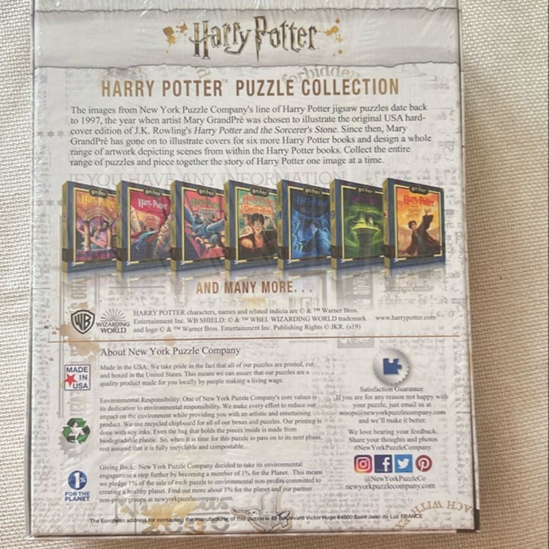 Harry Potter Flying Keys 1000 Pieces Puzzle