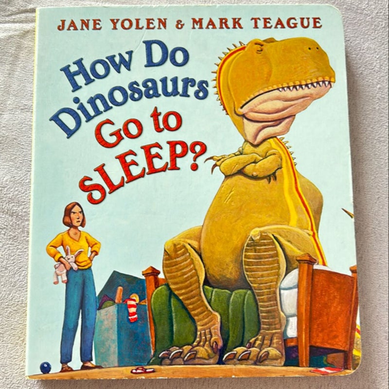 How Do Dinosaurs Go to Sleep?