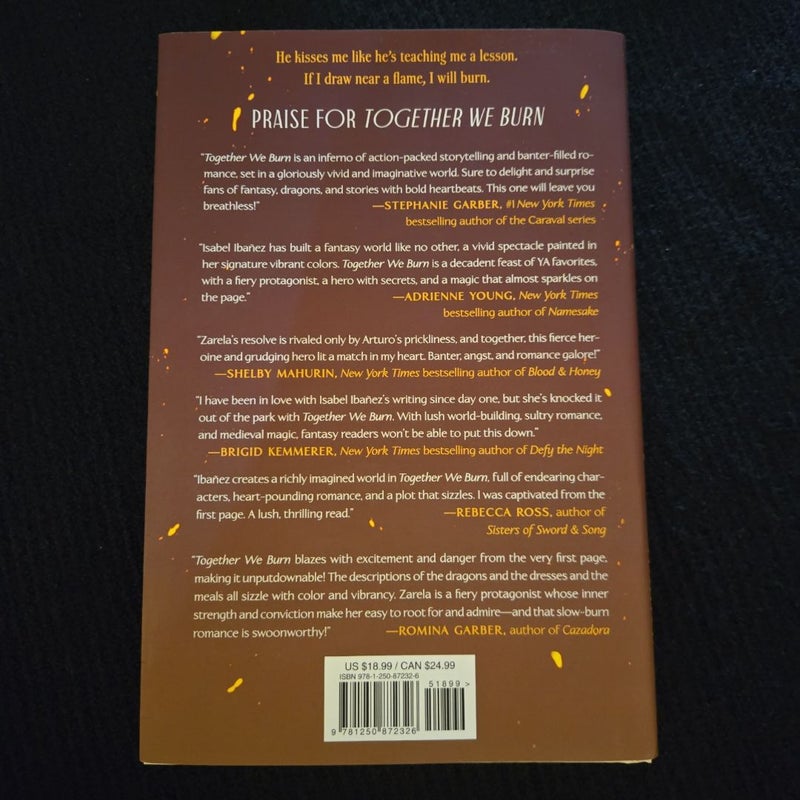 Together We Burn - signed Bookish Box edition