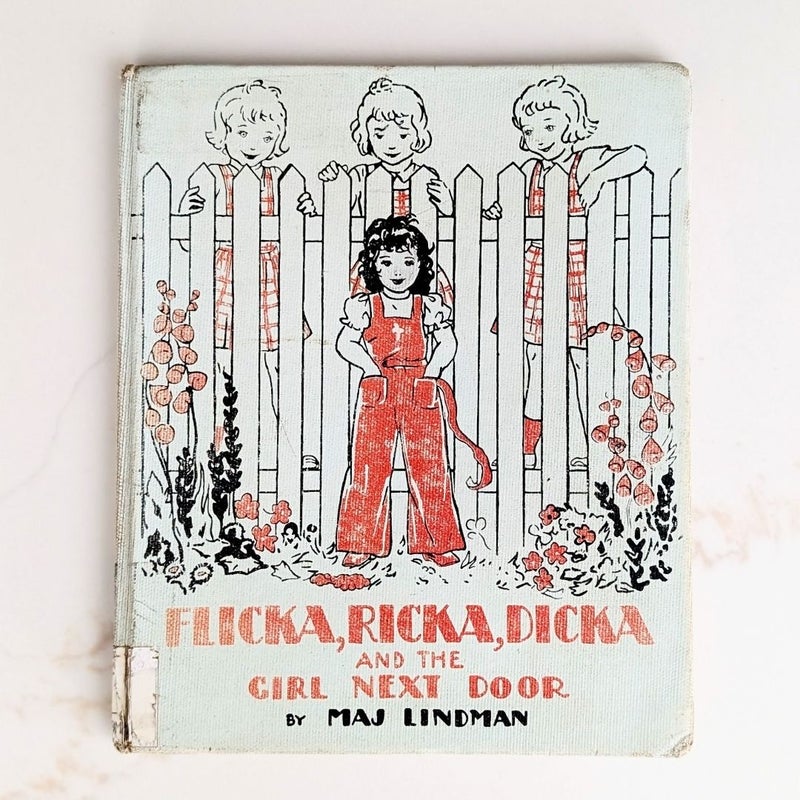 Flicka, Ricka, Dicka and the Girl Next Door ©1967, Ninth Printing 