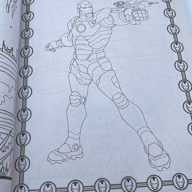 Marvel Avengers Coloring Book