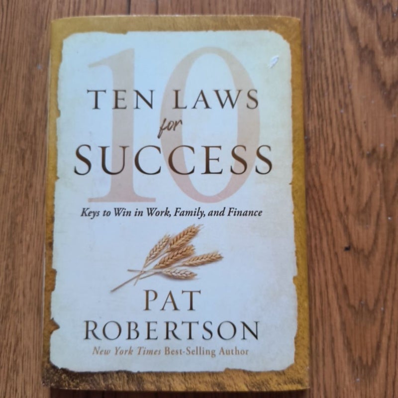 Ten Laws for Success