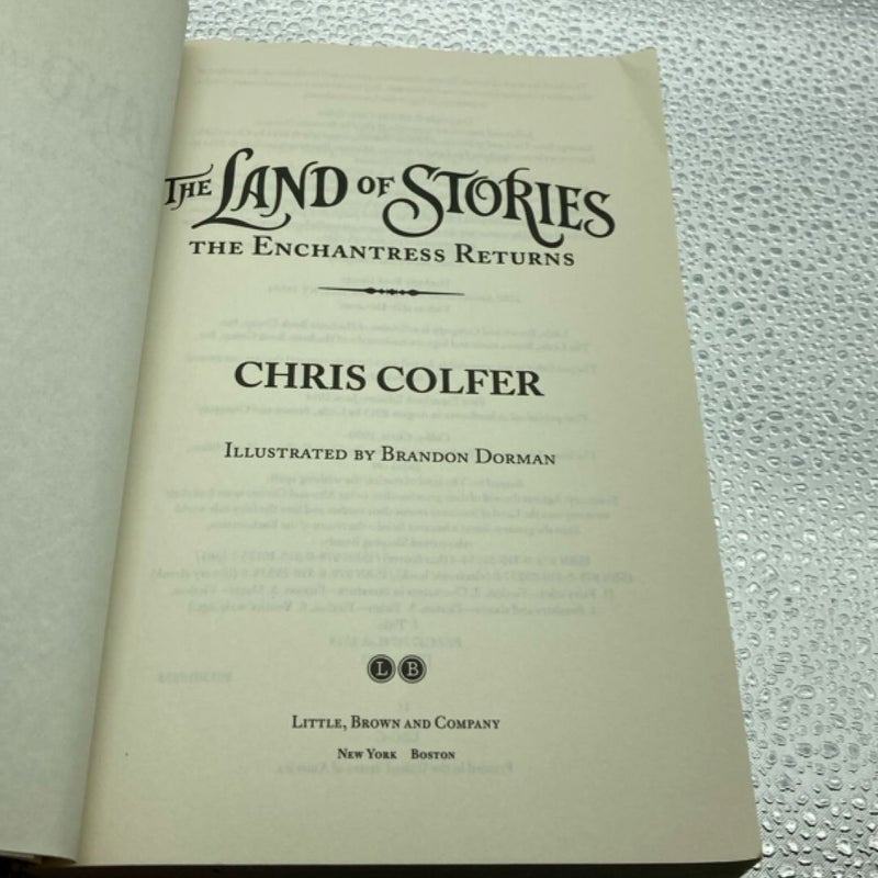 The Land of Stories: the Enchantress Returns
