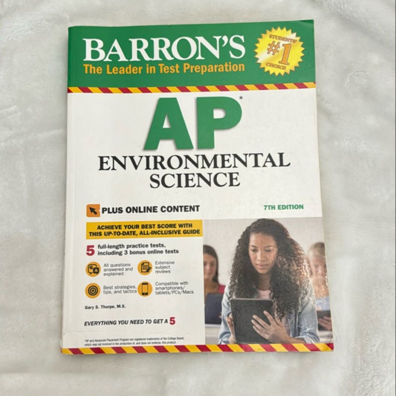 Barron's AP Environmental Science with Online Tests