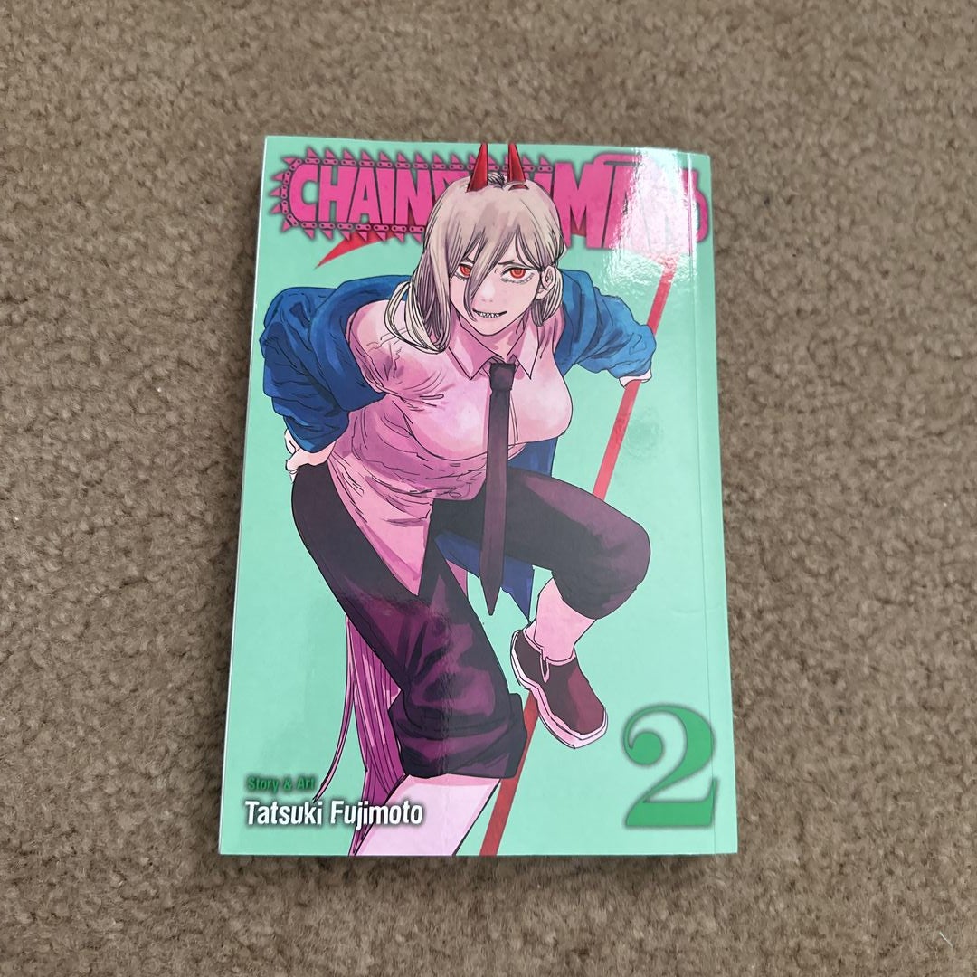 New Books Chainsaw Man Anime Vol 2 Japan Youth Teens Fantasy Science  Mystery Suspense English Manga Comic Book