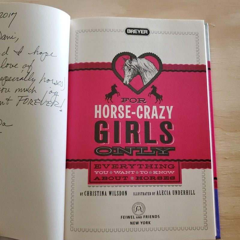 For Horse-Crazy Girls Only