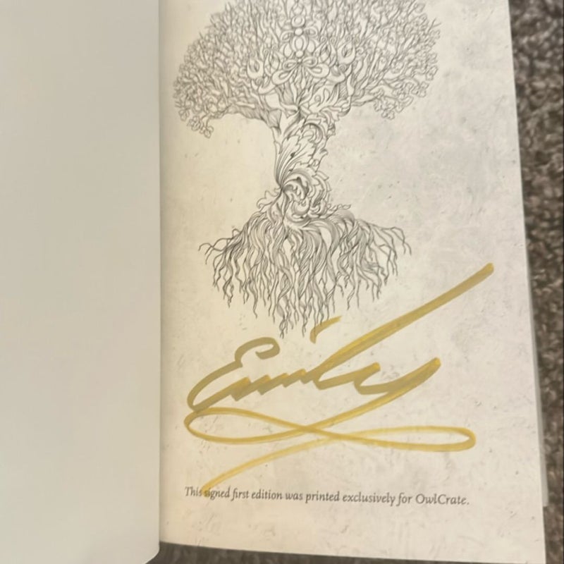 The Drowned Woods Owlcrate Signed First Edition