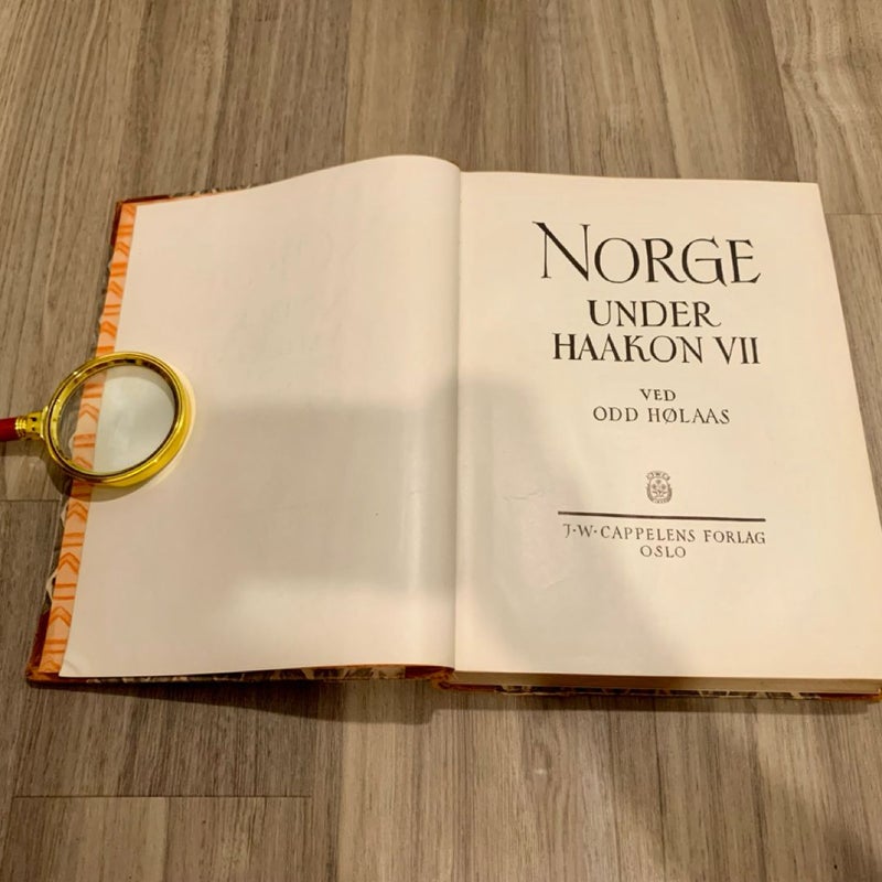 Norge Under Haakon VII (*Norwegian Edition*)