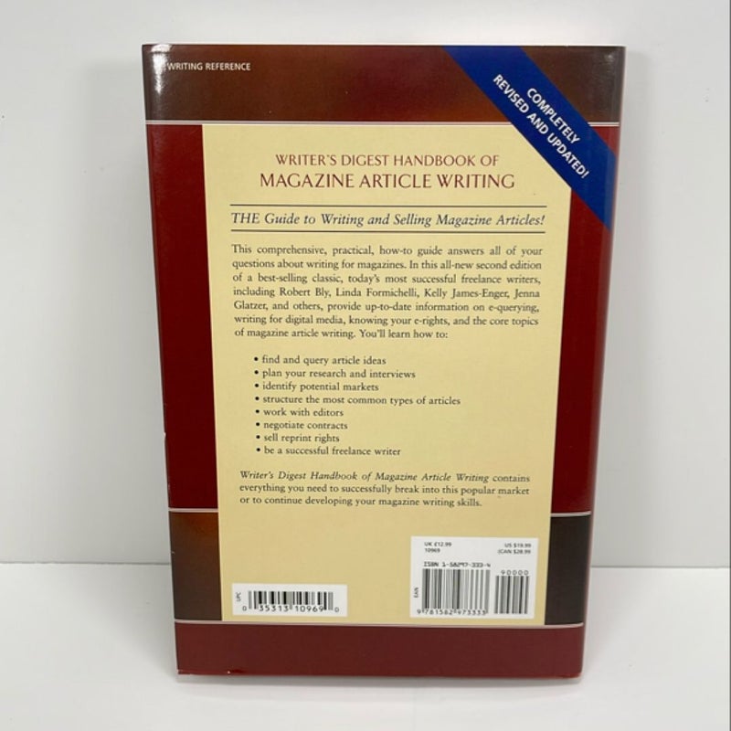 Writers Digest Handbook of Magazine Article Writing 