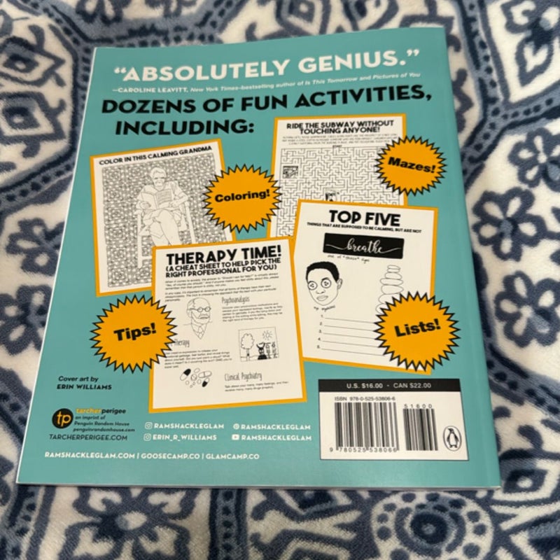 The Big Activity Book for Anxious People