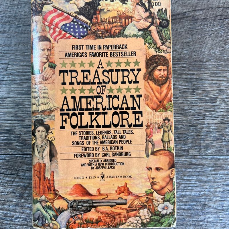 A Treasury of American Folklore by Multiple Authors, Paperback | Pangobooks