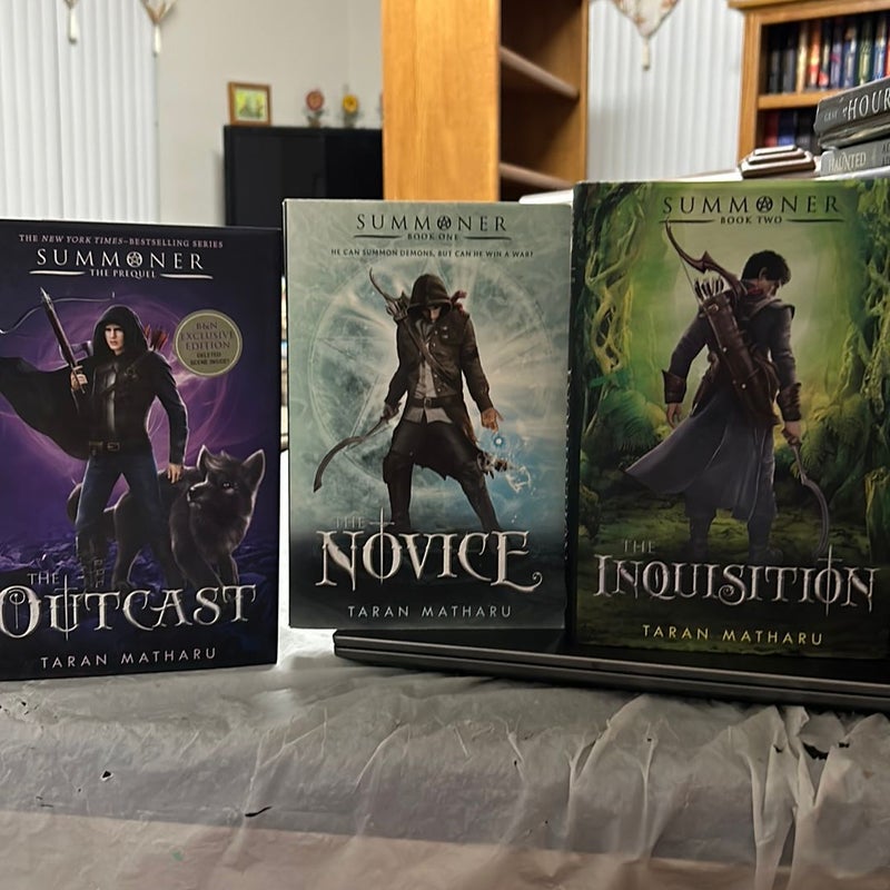 The Novice, The Inquisition, The Outcast