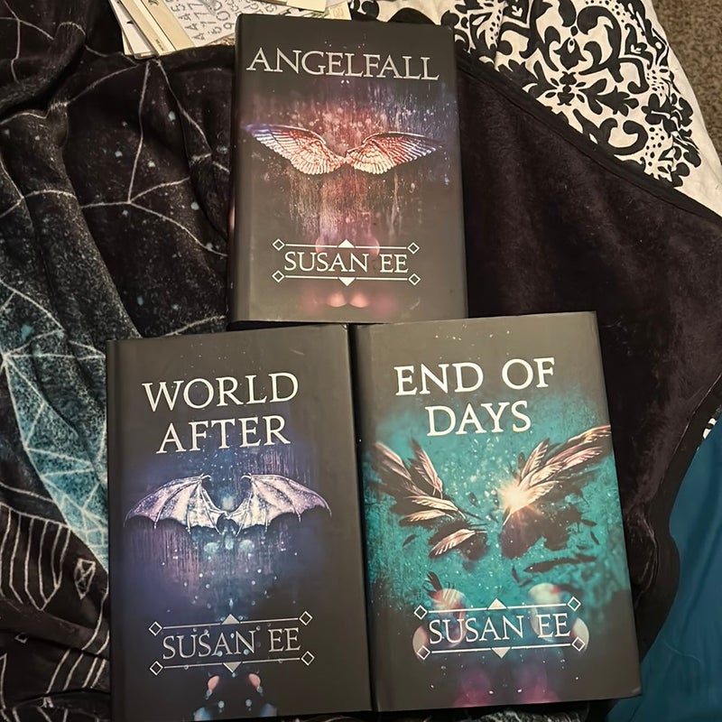 Angelfall Trilogy Fairyloot editions 