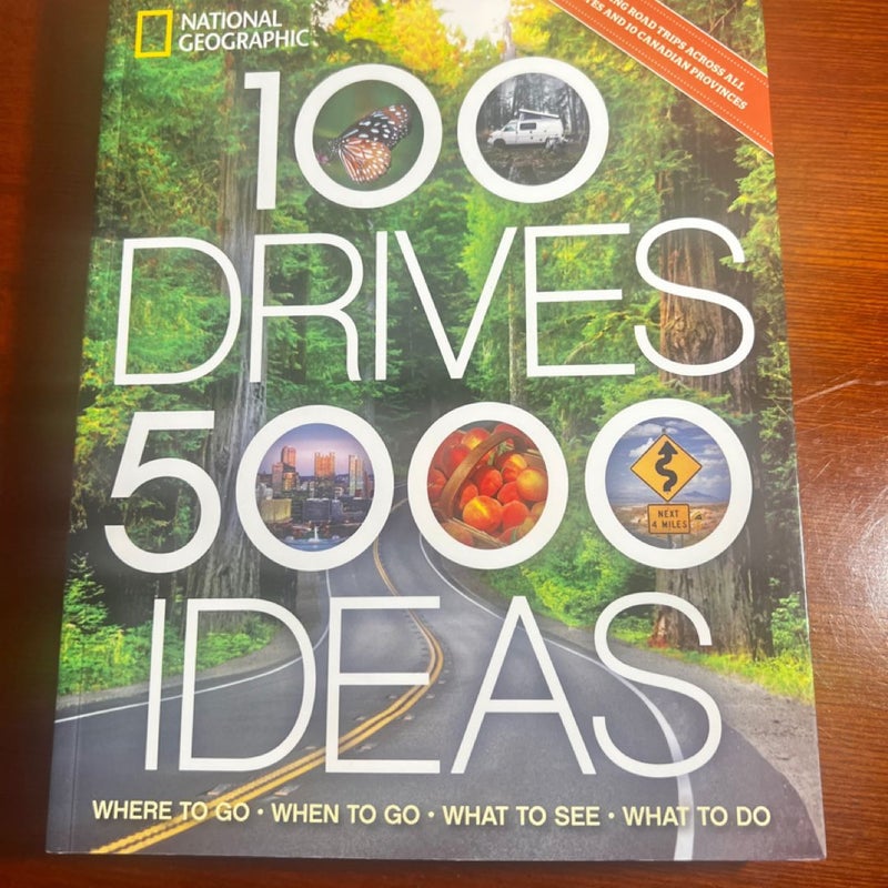 100 Drives, 5,000 Ideas National Geographic