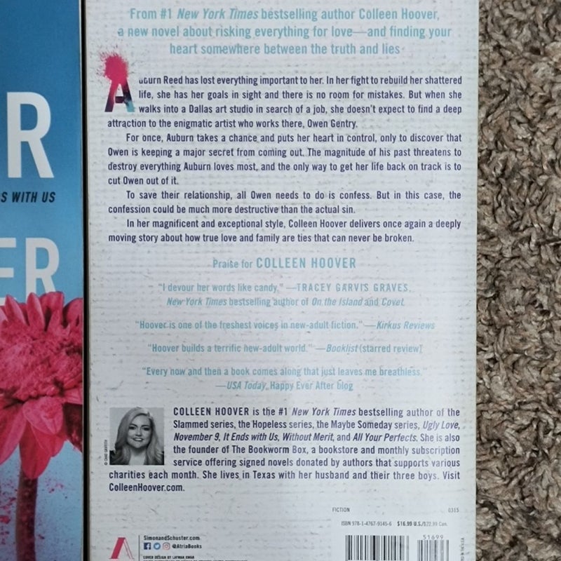 Colleen Hoover - set of 4 