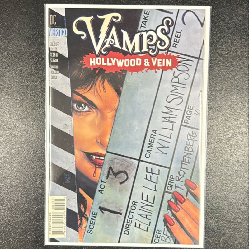 Vamps Hollywood & Vein # 2 of 6 Vertigo DC Comics 