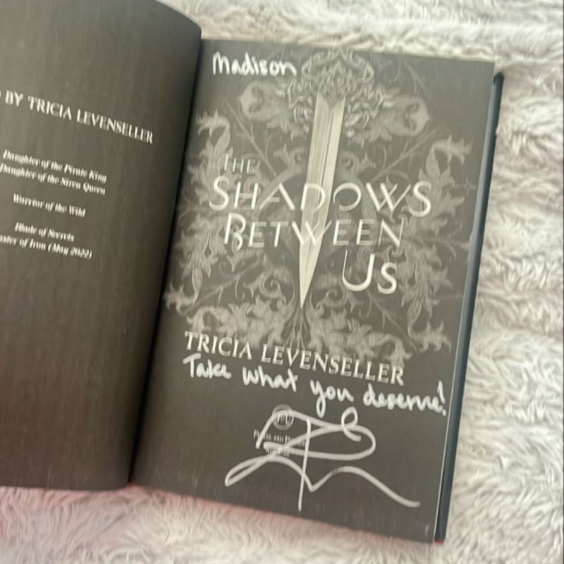 The Shadows Between Us -Signed with postcards