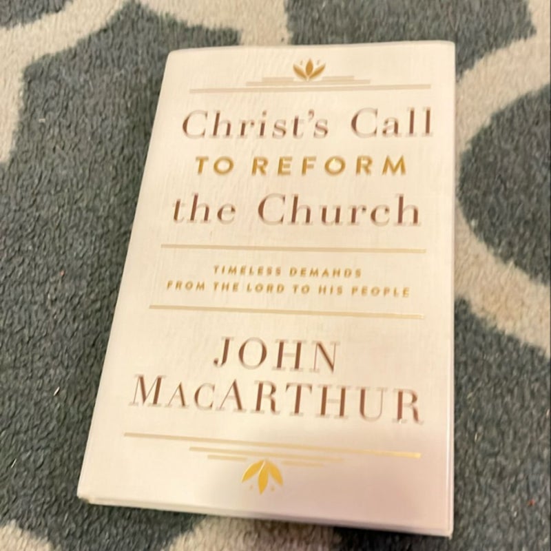 Christ's Call to Reform the Church