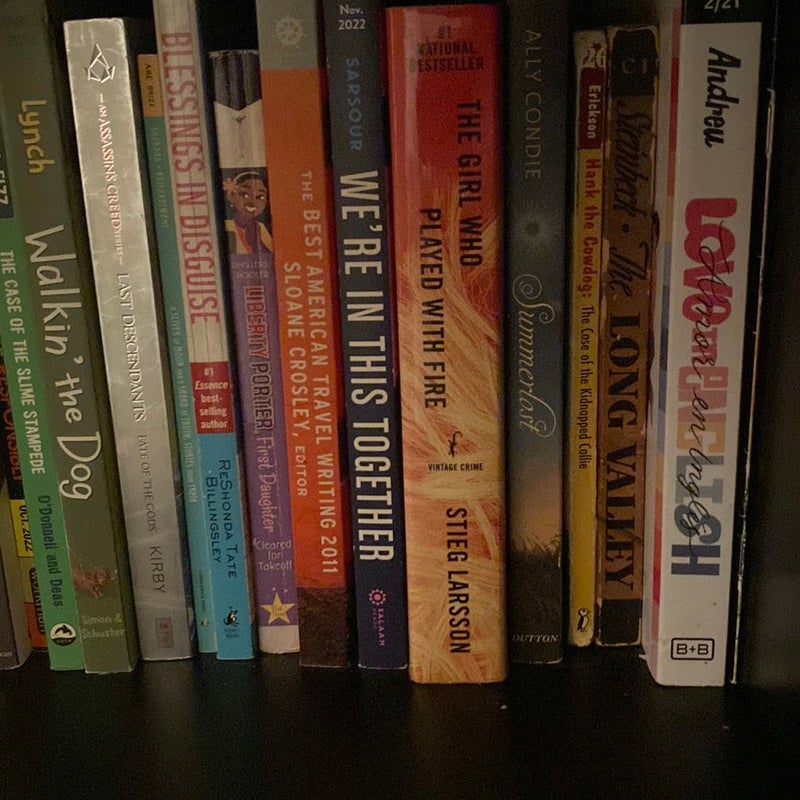  CLEARANCE SALE BUY ANY 5 BOOKS GET 5 BOOKS FREE!!!!!!!!                                   PICK AND CHOOSE OR MYSTERY BOX