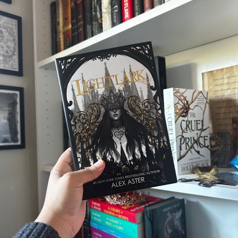 Signed The Bookish Box Lightlark by Alex Aster