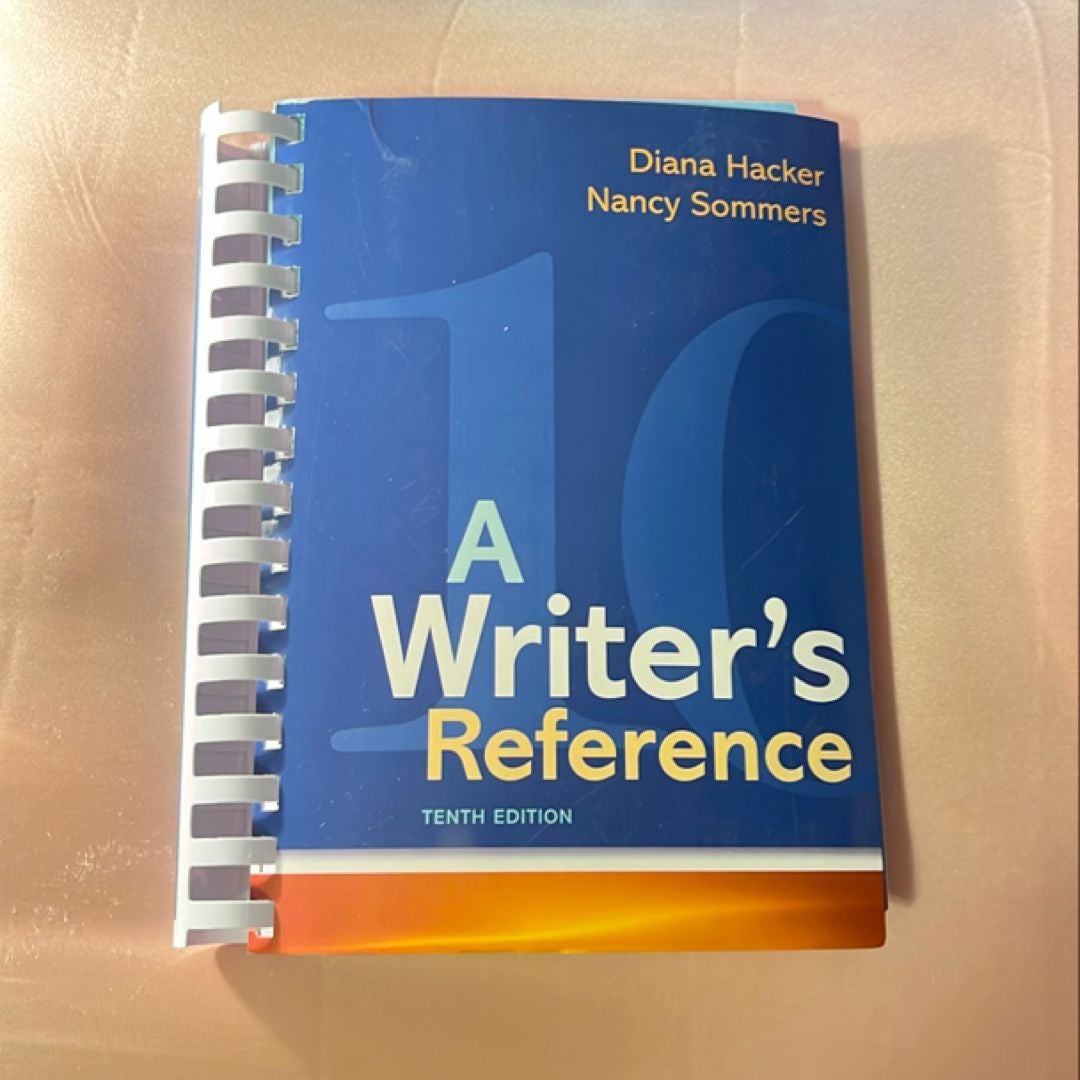 A Writer's Reference