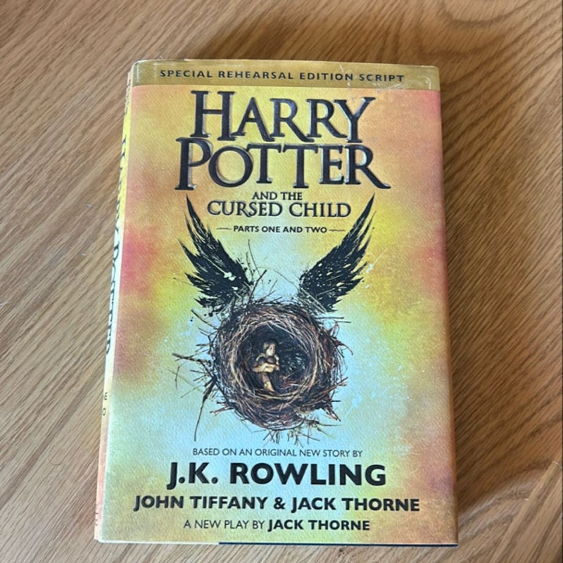 Harry Potter and the Cursed Child Parts One and Two (Special Rehearsal Edition Script)