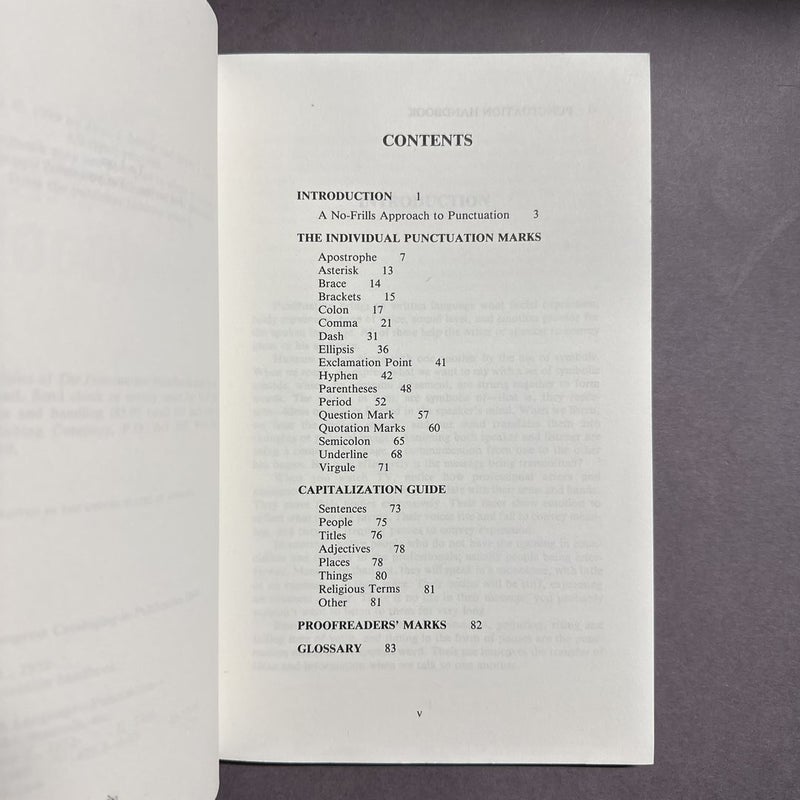 The Punctuation Handbook