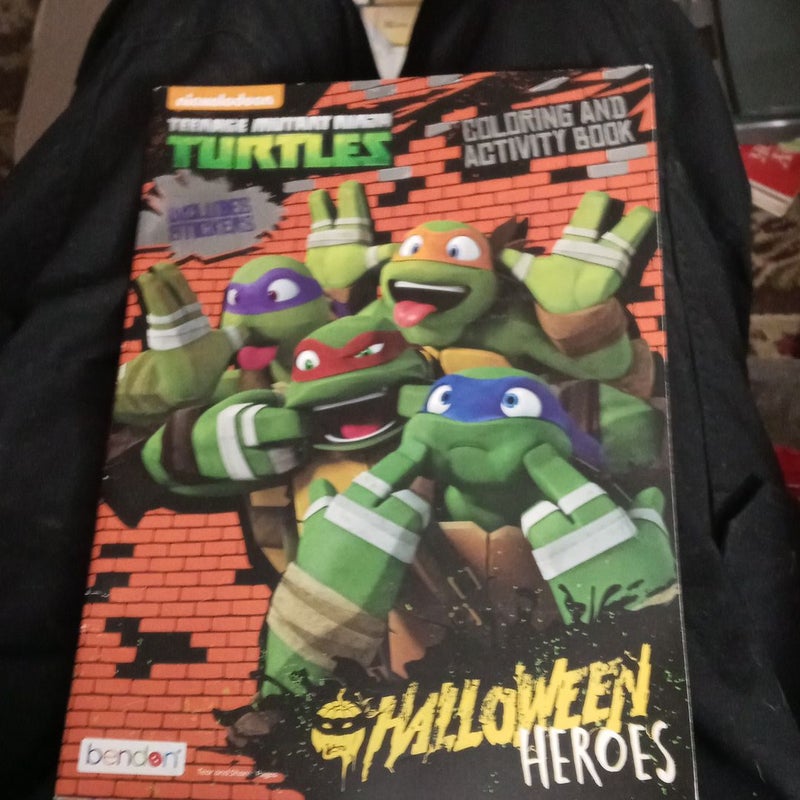 Teenage Mutant Ninja Turtles Coloring and Activity Book including Stickers