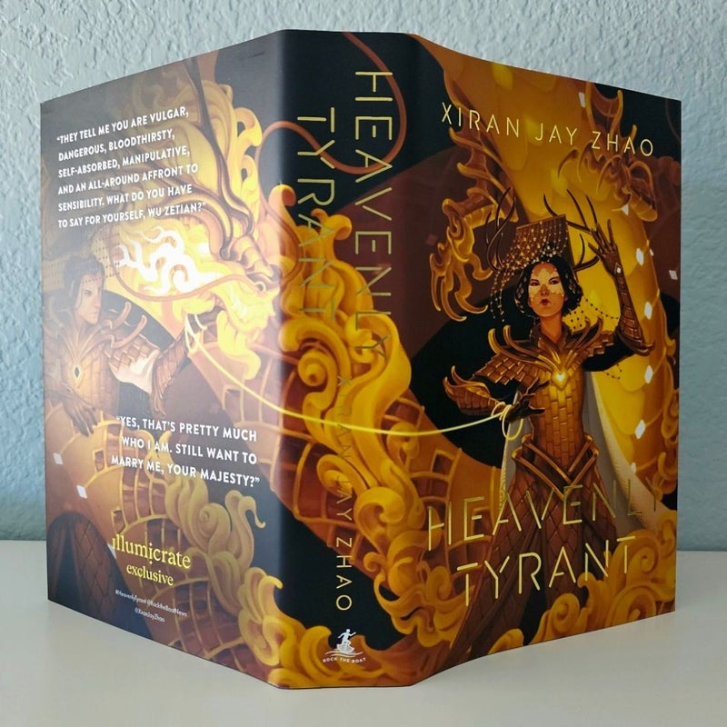 Iron Widow & Heavenly Tyrant SIGNED Xiran Jay Zhao Illumicrate Special Editions NEW