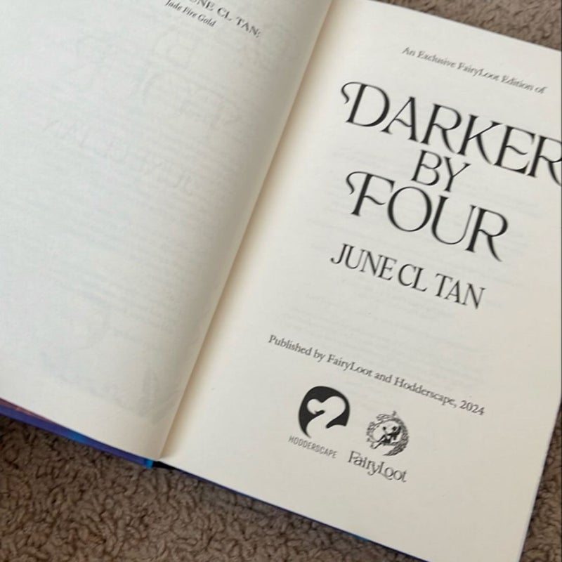 Darker by Four (Fairyloot edition)