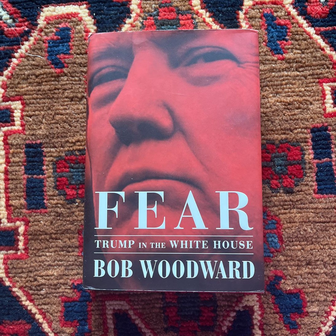 Hardcover　Fear　Woodward,　Bob　by　Pangobooks