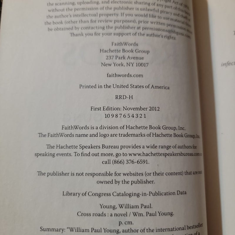 Cross Roads (2012 First Edition)