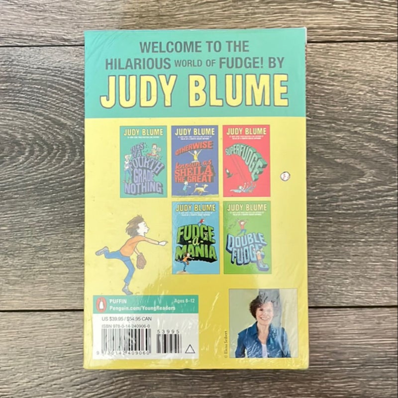 Judy Blume's Fudge Box Set