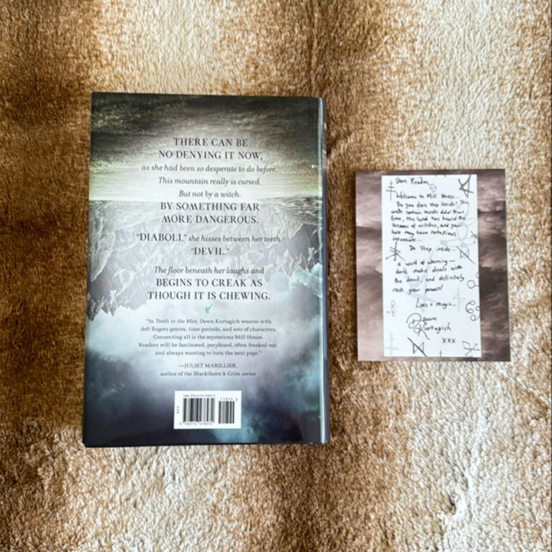 Teeth in the Mist *Hand Signed Bookplate*