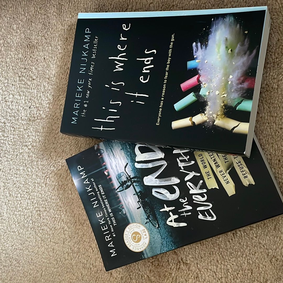 This Is Where It Ends (comes with both books + one is a ARC edition) 
