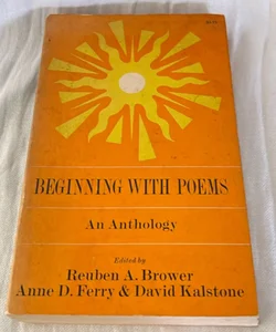 Beginning With Poems - An Anthology 