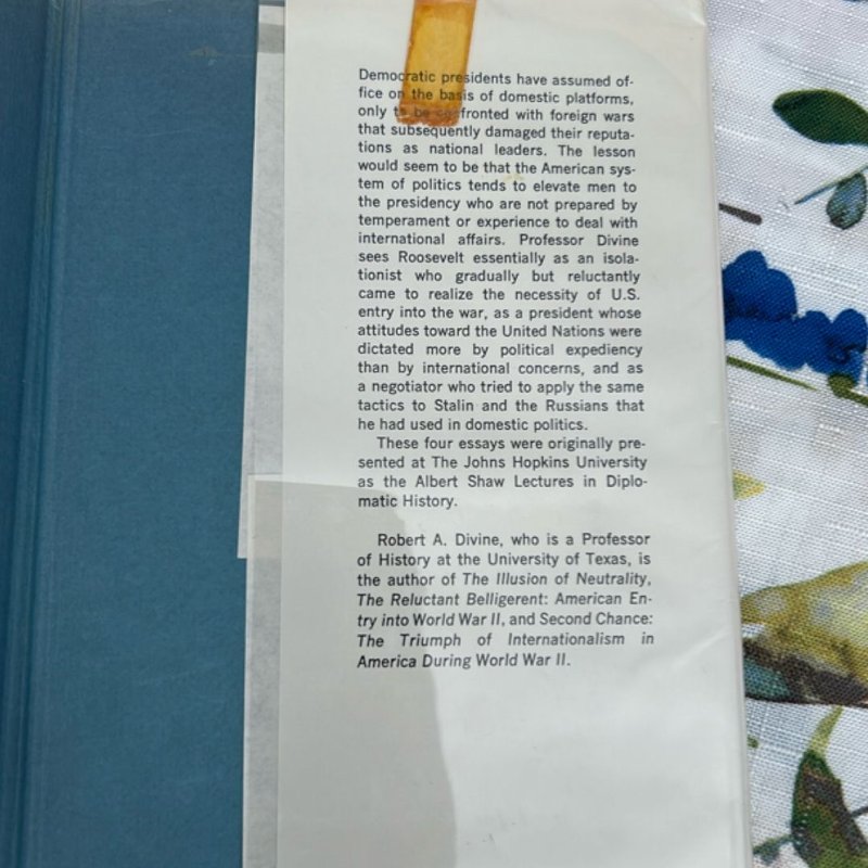 Roosevelt and World War II