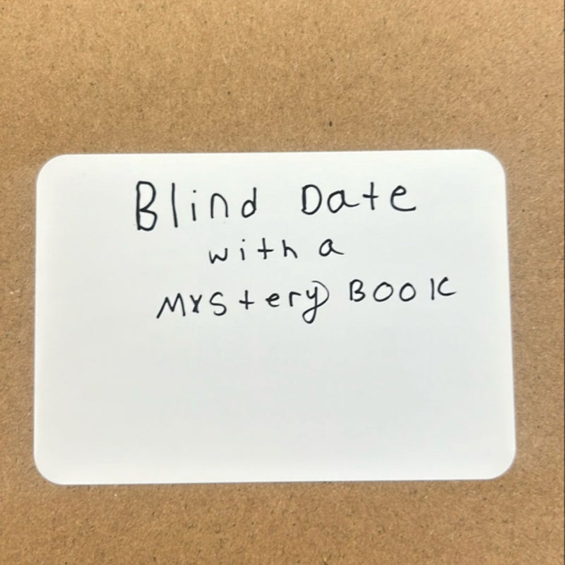 Blind Date with a mystery book 