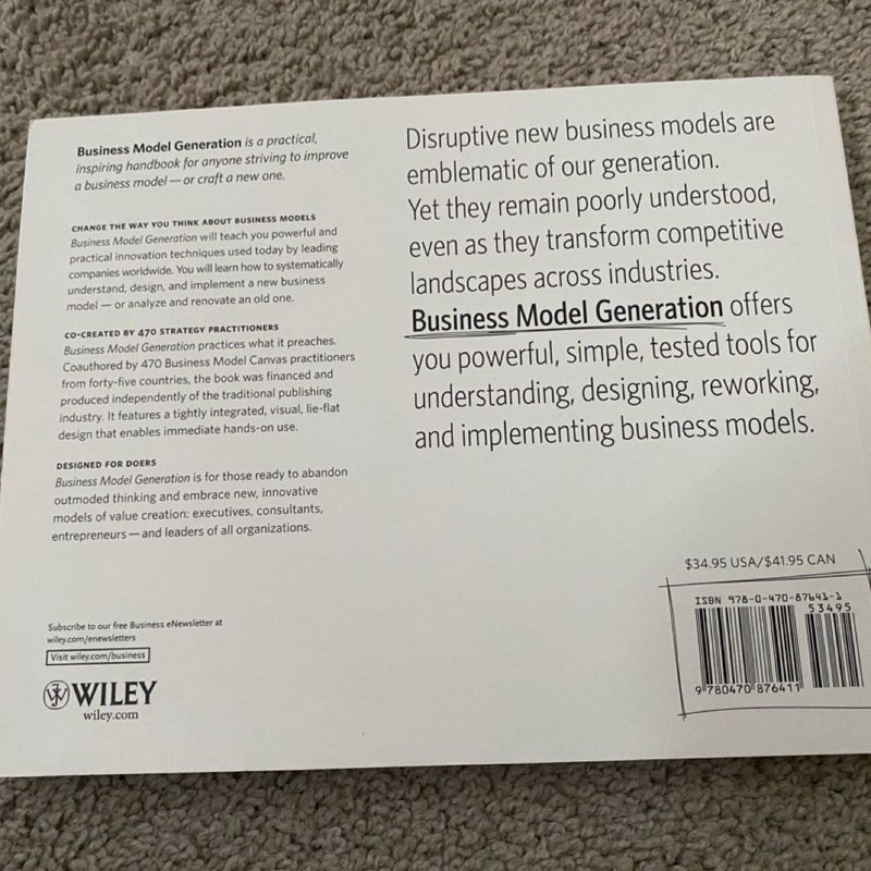 Business Model Generation