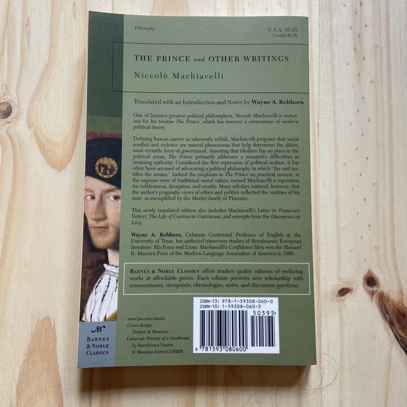 The Prince and Other Writings