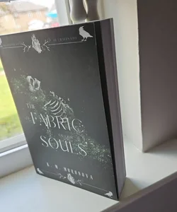 The Fabric of Our Souls Out of Print Indie Edition Skeleton Cover K.M Moronova 