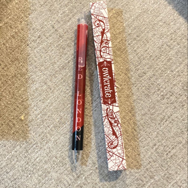 Red London Pen