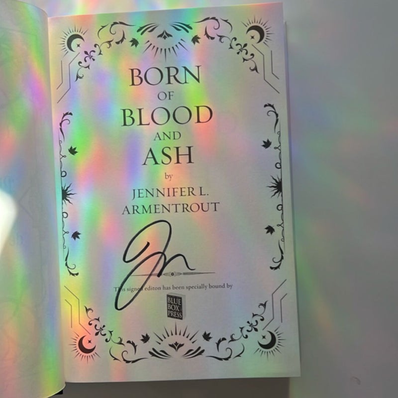 Born Of Blood And Ash