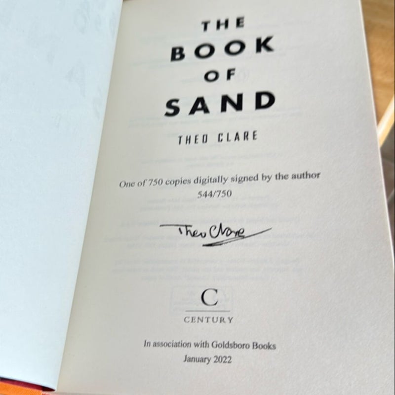 The Book of Sand SIGNED