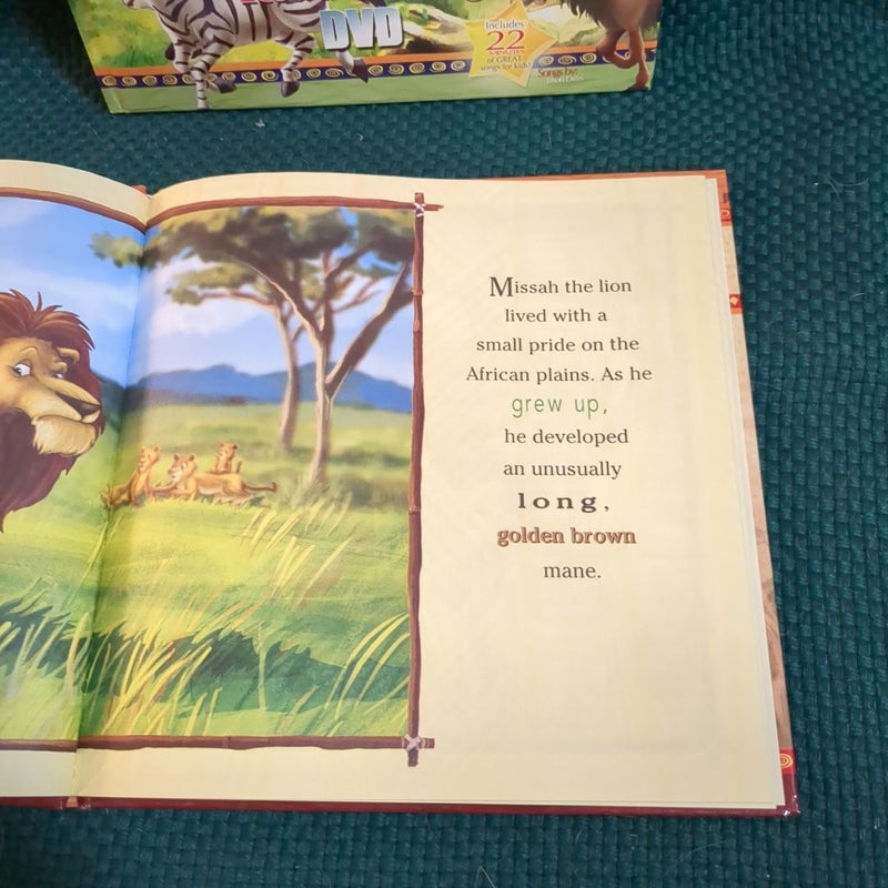 Jungle Tales Storybook & DVD set (2 books with DVDs)