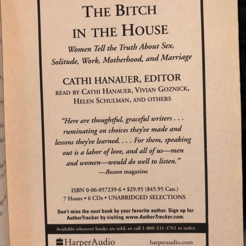 The Bitch in the House